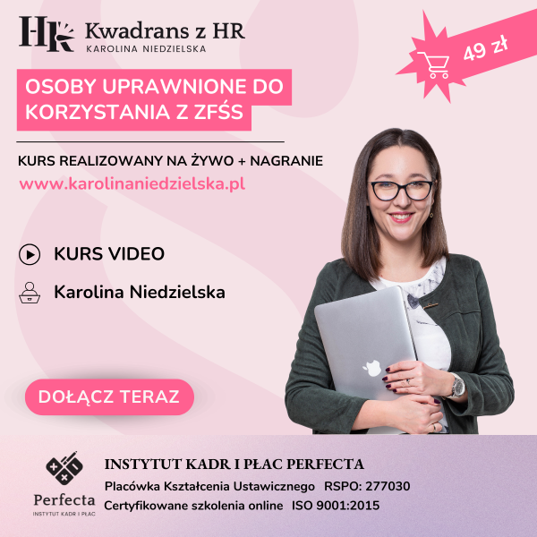 Osoby uprawnione do korzystania z ZFŚS - kurs video