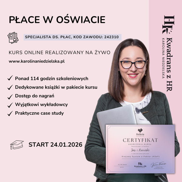 Płace w Oświacie (edycja III) - start 24.01.2026