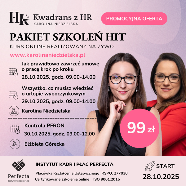 Pakiet szkoleń HIT - 28-30.10.2025
