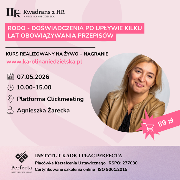 RODO - doświadczenia po upływie kilku lat obowiązywania przepisów - 07.05.2026