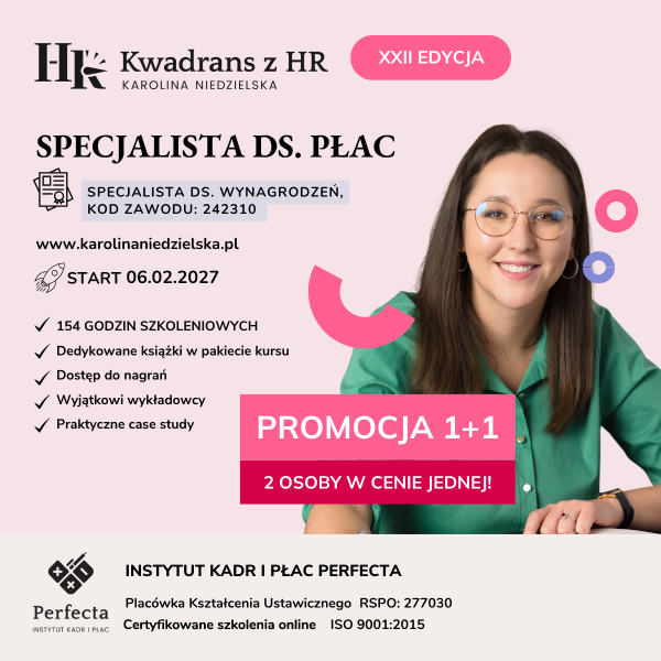 Kurs Specjalista ds. Płac - edycja XXII