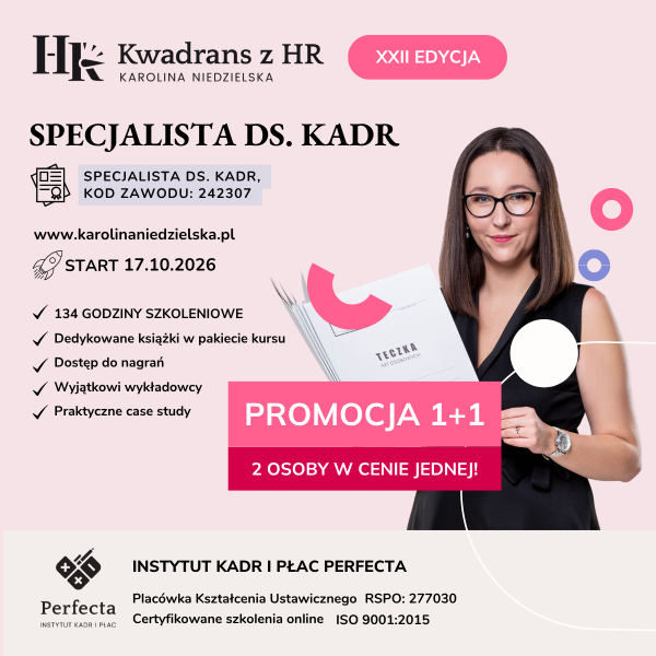 Kurs Specjalista ds. Kadr - edycja XXII